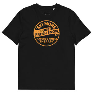 Ski More | Unisex organic cotton t-shirt