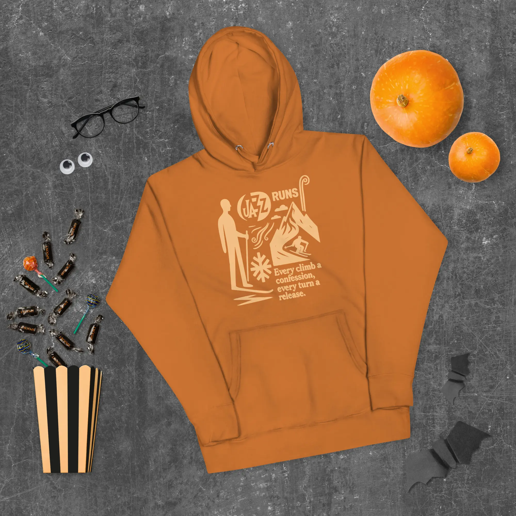 Jazz Runs Unisex Hoodie