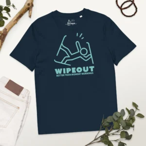 Wipe Out Unisex organic cotton t-shirt