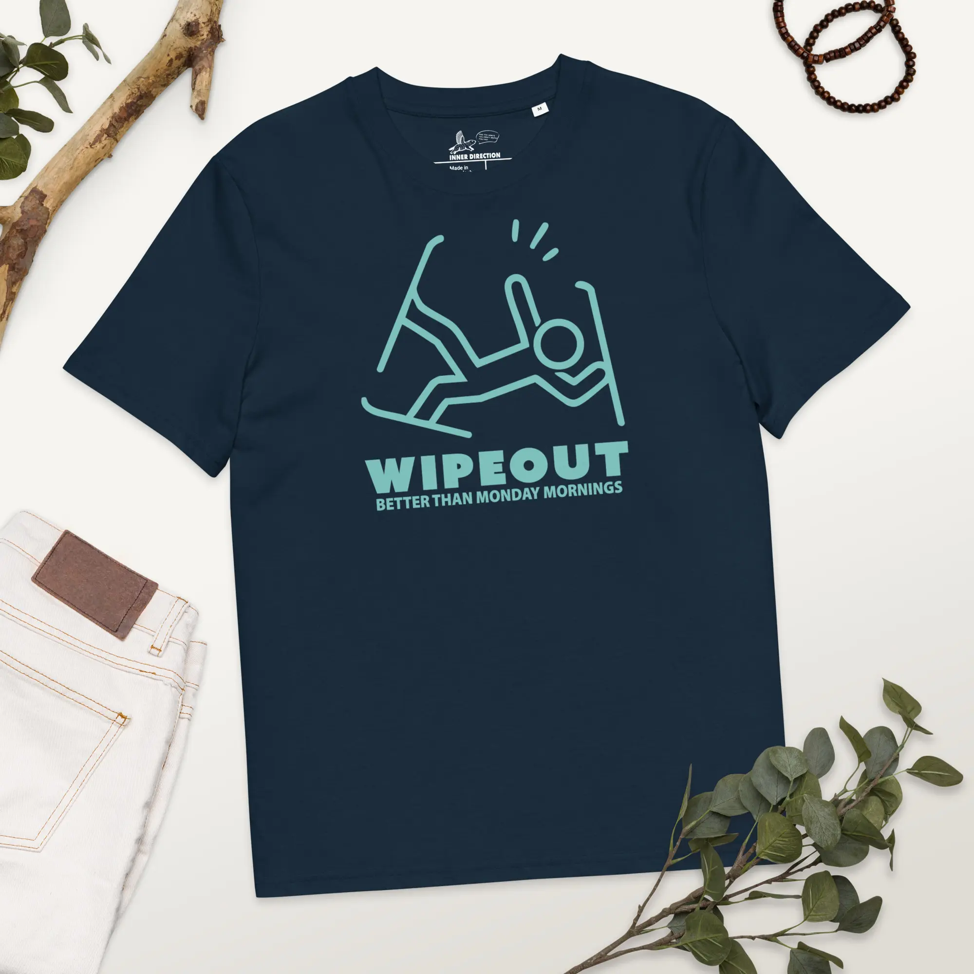 Wipe Out Unisex organic cotton t-shirt